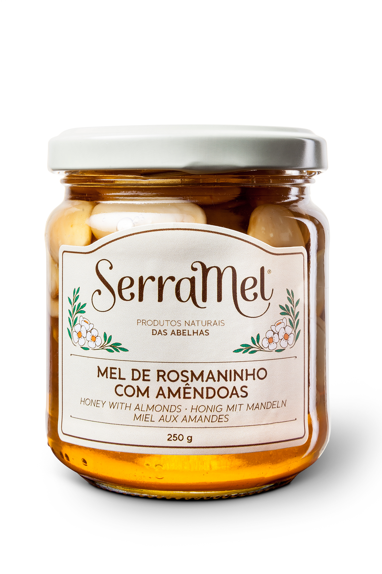 Wild Lavender Honey Cream with Almonds